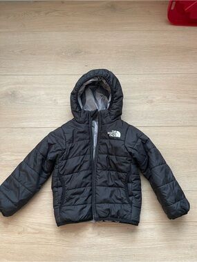The North Face Black Hooded Puffer Jacket